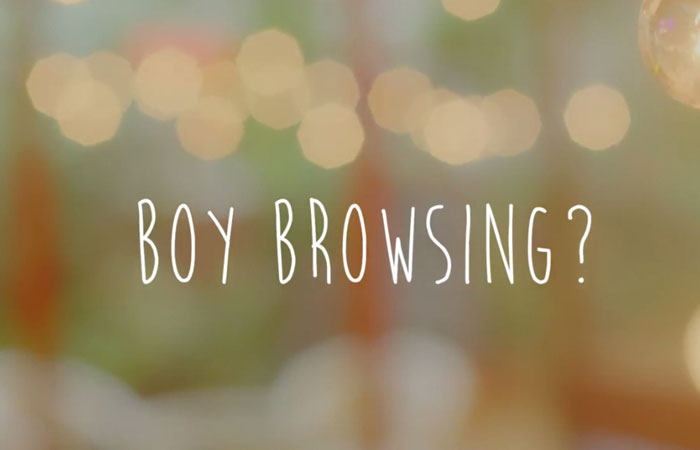 Stay Calm & Boy Browse!