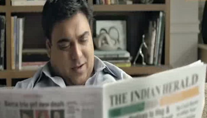 Ram Kapoor emitting fire!